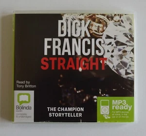 Straight - Dick Francis - Unabridged Audiobook - MP3CD - Picture 1 of 1
