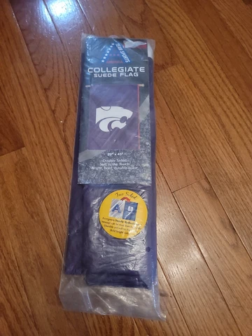 Team Sports America Collegiate Suede Flag Kansas State University Cover