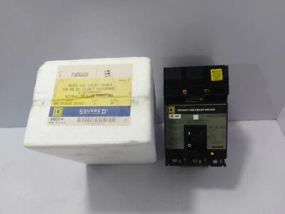 Square D FA36060 Molded Case Circuit Breaker 60A 3Polos 600V 50 / 60HZ, 250VDC - Imagen 1 de 4