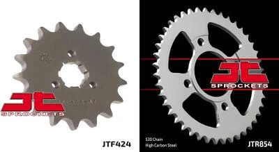 Kit de piñones delanteros y traseros para piñones YAMAHA XS400 E,F,2F-USA 78-79 JT Foto 1 de 4