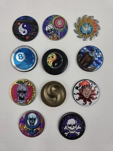 x11 Vintage 90s POG Metal Slammer Lot of 11 - Good Condition - Picture 1 of 9