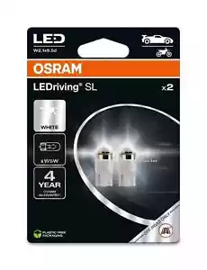 OSRAM LEDriving SL W5W 6000K White Sidelight / Interior Bulbs (Twin Pack) - Picture 1 of 2