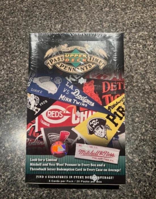 2005 Upper Deck Past Times and Pennants Baseball hobby box - Image 1 of 1