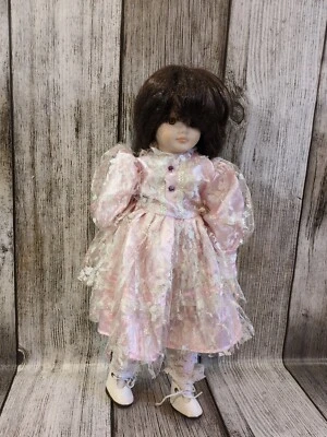 💮 Ancienne Poupée, Poupon En Porcelaine 💮 - Photo 1/4