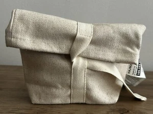 IKEA HAJMAL Snacktasche 105.164.90 Baumwolle/Hanf 51⁄2 x 21⁄4 x 83⁄4 Zoll Neu - Bild 1 von 7