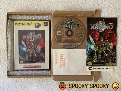 Maximo PS2 SLPM-62127 - NTSC-J Japan VGC CIB - High Quality Packing - Tracked - Image 1 of 4