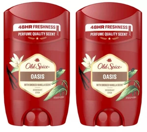 Old Spice Oasis Deodorant Stick 50ml (Pack of 2) 48H Fres Long-lasting Fragrance - Picture 1 of 2