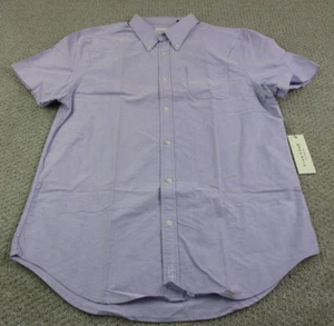 Five Four Shirt Adult Extra Large XL Purple Casual Pocket Button Up Mens NEW* - Picture 1 of 13