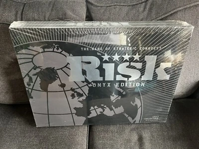 Risk Onyx Edition Collectible Board Game (Parker Brothers/Hasbro, 2009) Sealed - Image 1 of 4