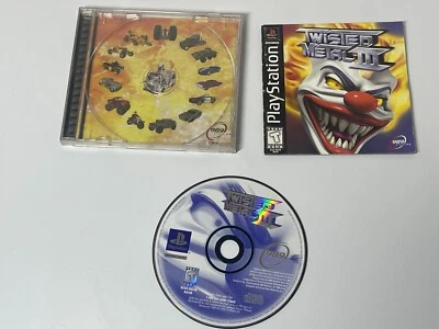 Twisted Metal III 3 Greatest Hits Sony PlayStation 1 PS1 Video Game Complete - Image 1 of 4