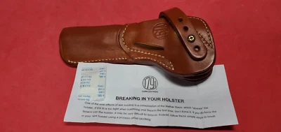 1791 Gunleather SA-RVH-6.5-CBR-A Brown Single Action Leather Revolver Holster
