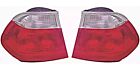 1998-2000 BMW 3-Series E46 4D RED Tail Rear Lights Pair