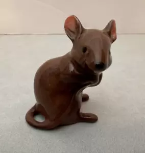 Bestwick - Brown Mouse Figurine - Green Label - Approx 2.5" Tall - Picture 1 of 9