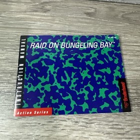 Raid on Bungeling Bay (Nintendo NES, 1987) MANUAL ONLY