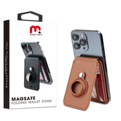 Para MagSafe Cartera Soporte Rastreador para Apple AirTag Serie 15/14/13 Protección RFID Foto 1 de 4