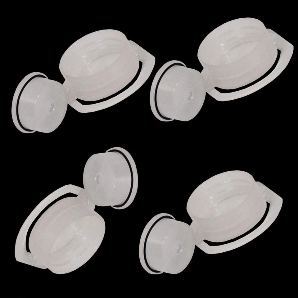  4 x Wasserbettverschlusskappen mit Dichtungsring,Stricker - Bild 1 von 1