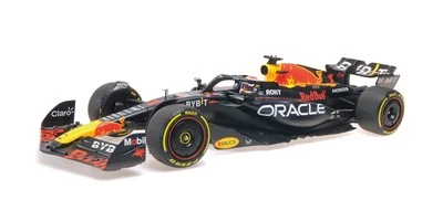 Minichamps 1/12 RED BULL RACING RB19 MAX VERSTAPPEN 2ND QATAR SPRINT W.C. 2023 - Image 1 of 4