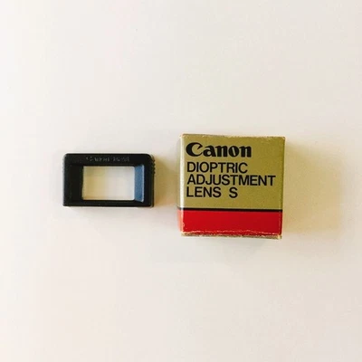 Canon +2.0 Dioptric Adjustment Lens S correctly lens diopter for AE-1 A1 Cameras - Image 1 of 4