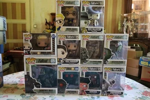 Funko Pop Fallout x10 – Nuka-Girl Exclusive, Sentry Bot, Nerd Rage – Collection - Imagen 1 de 2