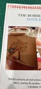 Embroidery Kit- Jenny McWhinney - Bobbin Tree Tote Bag - New - Fully Kitted - Picture 1 of 7
