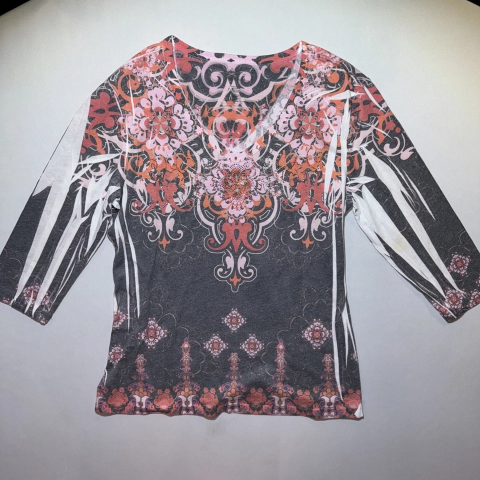 Top de lechera caprichoso Fairycore Y2K años 90 desteñido en el oeste pedrería para mujer pequeño Foto 1 de 4