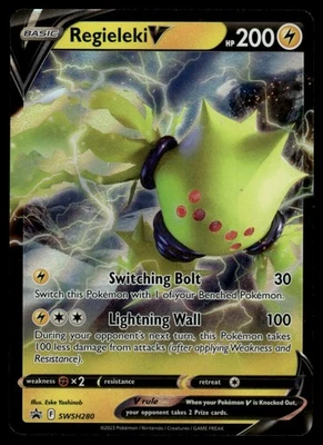 SWSH: Sword & Shield Promo Cards #SWSH280 Regieleki V - Image 1 of 2