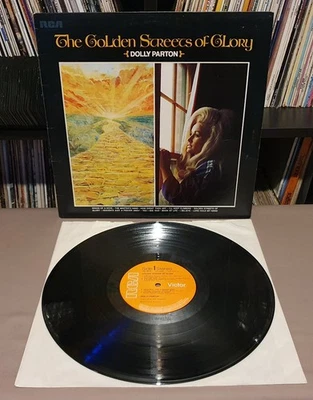 DOLLY PARTON The Golden Streets Of Glory Vinyl L.P *1971 UK A-1E/B-1E* LSA 9024 - Image 1 of 4