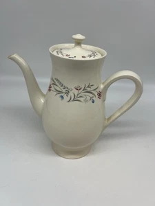 Vintage Chalet Japan Kaffee/Teekanne Keramik Krug Blumenmuster - Bild 1 von 8