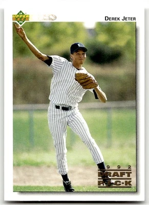 1992 Upper Deck Liga Menor #5 Derek Jeter Fort Lauderdale Yankees Salón de la fama Foto 1 de 2