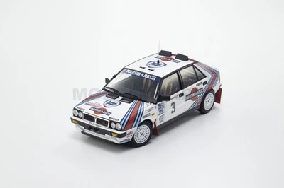 KYOSHO KY8960E LANCIA DELTA HF INTEGRALE 4WD TEAM MARTINI & ROSSI RACING N 3 WIN - Immagine 1 di 4