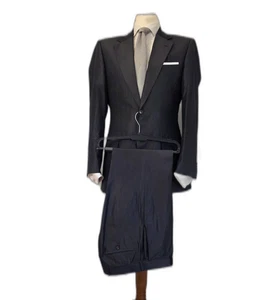 HUGO BOSS SELECTION Anzug 48 Baumwolle Seide festlich Hochzeit Cocktailparty - Bild 1 von 17