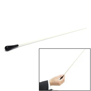1pc Black ABS Handle Musical Music Conductor Baton Gift White 39CM length'hw _pu - Picture 1 of 6