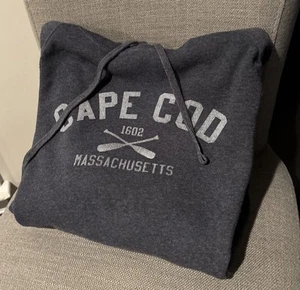 CAPE COD Massachusetts Graphic Hoodie Womens Sweatshirt Size XL - Picture 1 of 4