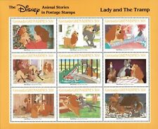 Grenada Grenadines 1988 - Disney, Lady and The Tramp - Sheetlet of 9 - MNH