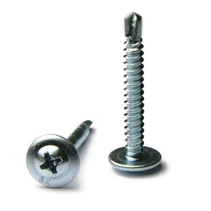 Phillips Modified Truss Head Self Drilling Lath Screws Zinc #8 x 1-1/4" QTY 250 - Picture 1 of 4