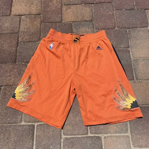 Phoenix Suns Adidas Swingman Shorts Adult Medium Orange Athletic NBA Shorts Mens Cover