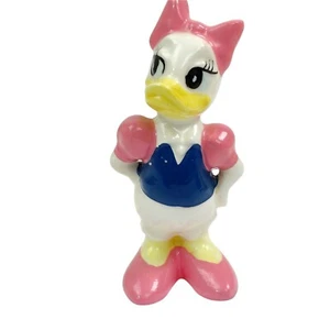 Walt Disney Productions Daisy Duck Ceramic Christmas Ornament  Vintage Japan 3.5 - Picture 1 of 7