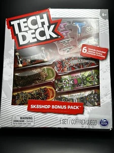 TECH DECK - Sk8shop Bonus Pack (Elemento) 6 Tableros TOTALMENTE NUEVO - Imagen 1 de 3