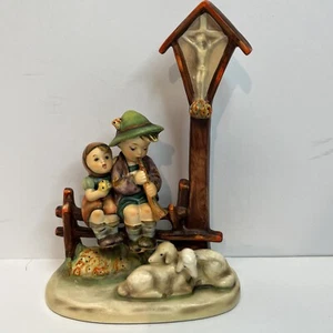Vintage Hummel TMK3  #28/II  WAYSIDE DEVOTION Boy & Girl  NICE! - Picture 1 of 18