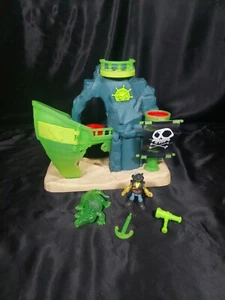 Fisher Price Imaginext Ghost Pirate Island 2015 con accesorios de figuras originales - Imagen 1 de 10