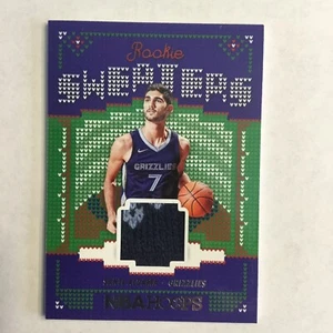 2021-22 Panini NBA Hoops Winter Santi Aldama Rookie Sweaters Rookie Card - Picture 1 of 1