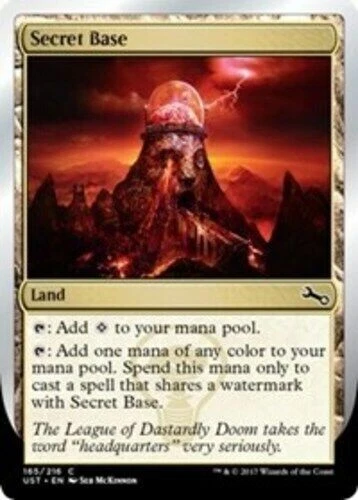 Secret Base (C) Unstable Light Play MTG Magic DNA GAMES - Image 1 of 1