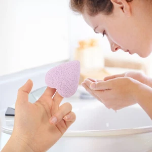 Facial Sponge Portable Face Women Washing Face Exfoliating Sponge - Picture 1 of 12