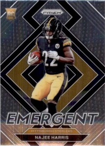 2021 Panini Prizm Emergent Najee Harris Rookie Pittsburgh Steelers #E-13 - Picture 1 of 2
