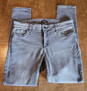 NYDJ Alina Legging Jeans Gray 12 with lift tuck technology - Picture 1 of 9