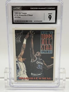 1993 Topps #134 Shaquille O'Neal - CGC 9 MINT - Freshly Graded! - Picture 1 of 2