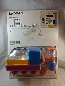 IKEA LADDAN Kids bathroom Locker Wall organizer MCM style Colorful Montessori - Picture 1 of 7