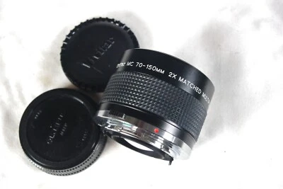 For Olympus OM lens x2 2x Vivitar teleconverter extender OM mount MF - Image 1 of 3