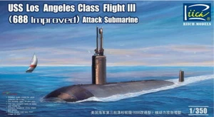 Riich Models RN28007 1/350 USS Los Angeles Class Flight III (688 improved) SSN - Picture 1 of 1