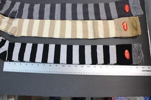 3 Pair's Girls Ladies Women Thigh High Over the Knee Socks Extra Long 22" -23 3 - Picture 1 of 23